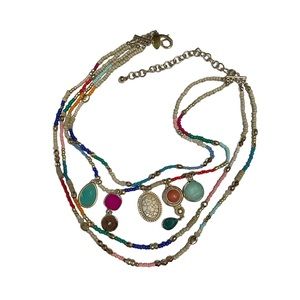 Chico’s colorful short necklace